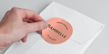 Custom Round Stickers & Labels, Print circular Stickers