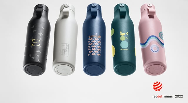 Nuevas botellas personalizadas impresión 360