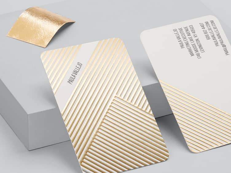 Gold Business Cards | US