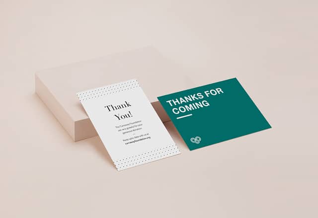 Design & Print Custom Thank You Cards online