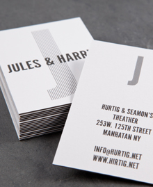 Business Card designs - Jules Hurtig