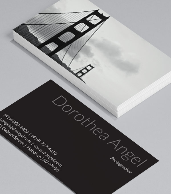 architect student business card