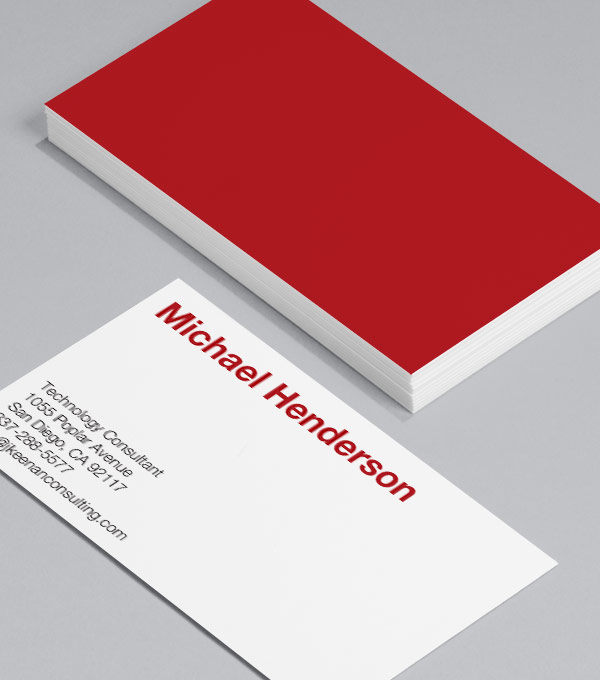 20 Minimalistic Business Card Designs For You To See